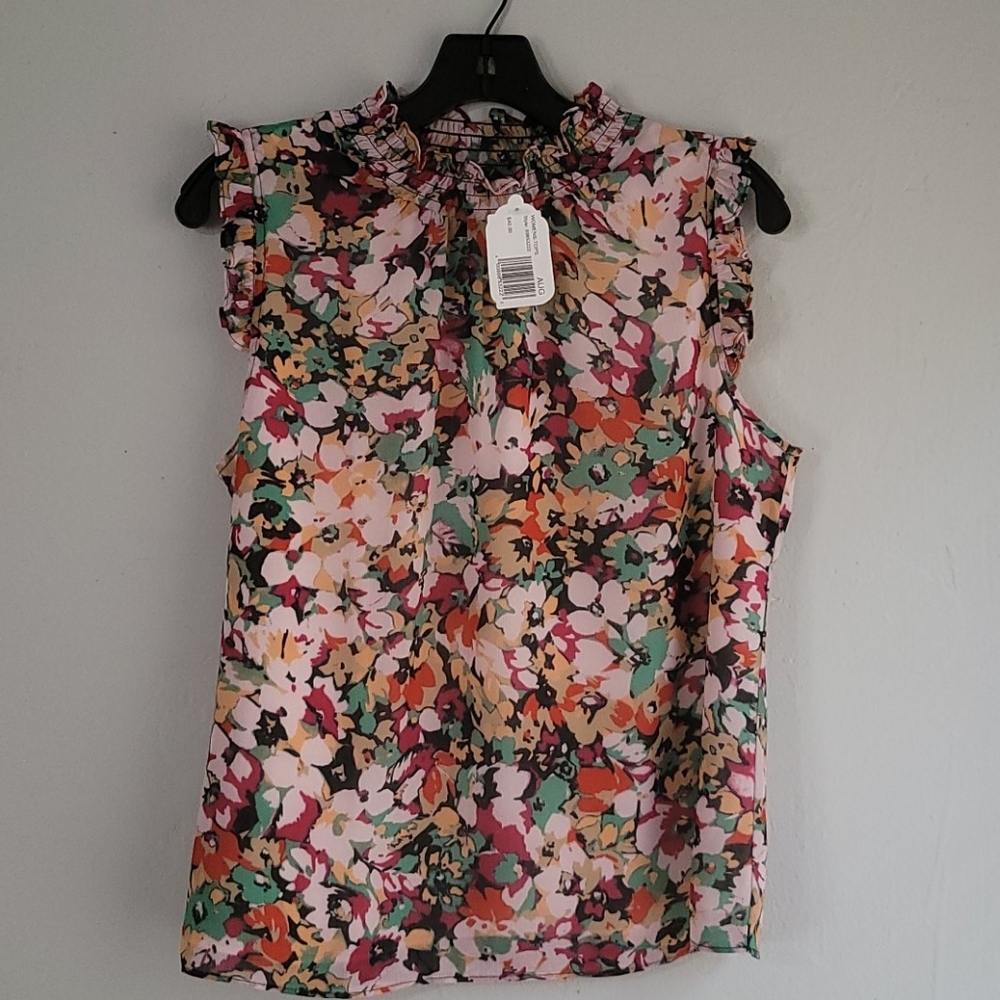 J Crew No Sleeve Blouse